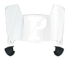 Penn Quakers Mini Football Helmet Visor Shield w/ Clips - PICK VISOR & LOGO COLOR