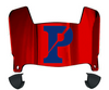 Penn Quakers Mini Football Helmet Visor Shield w/ Clips - PICK VISOR & LOGO COLOR