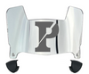 Penn Quakers Mini Football Helmet Visor Shield w/ Clips - PICK VISOR & LOGO COLOR