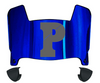 Penn Quakers Mini Football Helmet Visor Shield w/ Clips - PICK VISOR & LOGO COLOR