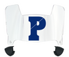 Penn Quakers Mini Football Helmet Visor Shield w/ Clips - PICK VISOR & LOGO COLOR