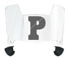Penn Quakers Mini Football Helmet Visor Shield w/ Clips - PICK VISOR & LOGO COLOR