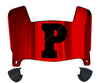 Penn Quakers Mini Football Helmet Visor Shield w/ Clips - PICK VISOR & LOGO COLOR