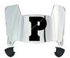 Penn Quakers Mini Football Helmet Visor Shield w/ Clips - PICK VISOR & LOGO COLOR