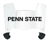 Penn State Nittany Lions Mini Football Helmet Visor Shield w/ Clips - PICK VISOR & LOGO COLOR