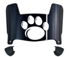 Penn State Nittany Lions Mini Football Helmet Visor Shield w/ Clips - PICK VISOR & LOGO COLOR