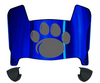 Penn State Nittany Lions Mini Football Helmet Visor Shield w/ Clips - PICK VISOR & LOGO COLOR