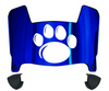 Penn State Nittany Lions Mini Football Helmet Visor Shield w/ Clips - PICK VISOR & LOGO COLOR