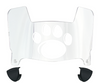 Penn State Nittany Lions Mini Football Helmet Visor Shield w/ Clips - PICK VISOR & LOGO COLOR