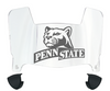 Penn State Nittany Lions Mini Football Helmet Visor Shield w/ Clips - PICK VISOR & LOGO COLOR