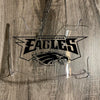 Philadelphia Eagles Full Size Football Helmet Visor Shield Clear w/ Clips - PICK LOGO COLOR