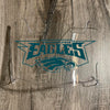 Philadelphia Eagles Full Size Football Helmet Visor Shield Clear w/ Clips - PICK LOGO COLOR