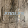 Philadelphia Eagles Full Size Football Helmet Visor Shield Clear w/ Clips - PICK LOGO COLOR