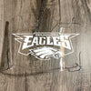 Philadelphia Eagles Full Size Football Helmet Visor Shield Clear w/ Clips - PICK LOGO COLOR