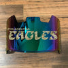 Philadelphia Eagles Full Size Football Helmet Visor Shield Green Iridium Mirror w/ Clips - PICK LOGO COLOR