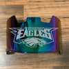 Philadelphia Eagles Full Size Football Helmet Visor Shield Green Iridium Mirror w/ Clips - PICK LOGO COLOR