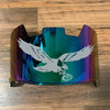 Philadelphia Eagles Full Size Football Helmet Visor Shield Green Iridium Mirror w/ Clips - PICK LOGO COLOR