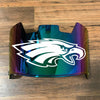Philadelphia Eagles Full Size Football Helmet Visor Shield Green Iridium Mirror w/ Clips - PICK LOGO COLOR