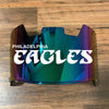 Philadelphia Eagles Full Size Football Helmet Visor Shield Green Iridium Mirror w/ Clips - PICK LOGO COLOR