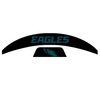 Philadelphia Eagles MIDI Mid Size SpeedFlex Football Helmet Front & Back Bumper Decal Set - Pick Color