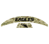 Philadelphia Eagles MIDI Mid Size SpeedFlex Football Helmet Front & Back Bumper Decal Set - Pick Color