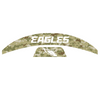 Philadelphia Eagles MIDI Mid Size SpeedFlex Football Helmet Front & Back Bumper Decal Set - Pick Color