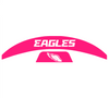 Philadelphia Eagles MIDI Mid Size SpeedFlex Football Helmet Front & Back Bumper Decal Set - Pick Color