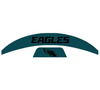 Philadelphia Eagles MIDI Mid Size SpeedFlex Football Helmet Front & Back Bumper Decal Set - Pick Color