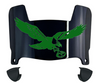 Philadelphia Eagles Retro Throwback Mini Football Helmet Visor Shield w/ Clips - PICK VISOR & LOGO COLOR