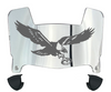 Philadelphia Eagles Retro Throwback Mini Football Helmet Visor Shield w/ Clips - PICK VISOR & LOGO COLOR