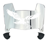 Philadelphia Eagles Retro Throwback Mini Football Helmet Visor Shield w/ Clips - PICK VISOR & LOGO COLOR