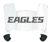 Philadelphia Eagles Mini Football Helmet Visor Shield w/ Clips - PICK VISOR & LOGO COLOR