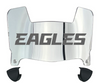 Philadelphia Eagles Mini Football Helmet Visor Shield w/ Clips - PICK VISOR & LOGO COLOR