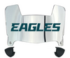 Philadelphia Eagles Mini Football Helmet Visor Shield w/ Clips - PICK VISOR & LOGO COLOR
