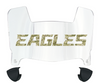 Philadelphia Eagles Limited Edition Mini Football Helmet Visor Shield w/ Clips - PICK VISOR & LOGO COLOR
