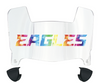 Philadelphia Eagles Limited Edition Mini Football Helmet Visor Shield w/ Clips - PICK VISOR & LOGO COLOR