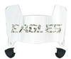 Philadelphia Eagles Limited Edition Mini Football Helmet Visor Shield w/ Clips - PICK VISOR & LOGO COLOR