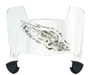 Philadelphia Eagles Limited Edition Mini Football Helmet Visor Shield w/ Clips - PICK VISOR & LOGO COLOR