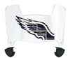 Philadelphia Eagles Limited Edition Mini Football Helmet Visor Shield w/ Clips - PICK VISOR & LOGO COLOR