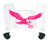Philadelphia Eagles Limited Edition Mini Football Helmet Visor Shield w/ Clips - PICK VISOR & LOGO COLOR