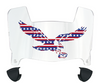 Philadelphia Eagles Limited Edition Mini Football Helmet Visor Shield w/ Clips - PICK VISOR & LOGO COLOR