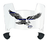 Philadelphia Eagles Limited Edition Mini Football Helmet Visor Shield w/ Clips - PICK VISOR & LOGO COLOR