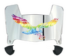 Philadelphia Eagles Limited Edition Mini Football Helmet Visor Shield w/ Clips - PICK VISOR & LOGO COLOR