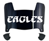 Philadelphia Eagles Retro Throwback Mini Football Helmet Visor Shield w/ Clips - PICK VISOR & LOGO COLOR