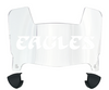 Philadelphia Eagles Retro Throwback Mini Football Helmet Visor Shield w/ Clips - PICK VISOR & LOGO COLOR