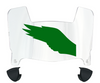 Philadelphia Eagles Retro Throwback Mini Football Helmet Visor Shield w/ Clips - PICK VISOR & LOGO COLOR