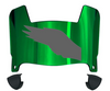 Philadelphia Eagles Retro Throwback Mini Football Helmet Visor Shield w/ Clips - PICK VISOR & LOGO COLOR