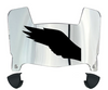 Philadelphia Eagles Retro Throwback Mini Football Helmet Visor Shield w/ Clips - PICK VISOR & LOGO COLOR