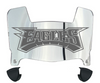 Philadelphia Eagles Retro Throwback Mini Football Helmet Visor Shield w/ Clips - PICK VISOR & LOGO COLOR