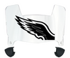 Philadelphia Eagles Mini Football Helmet Visor Shield w/ Clips - PICK VISOR & LOGO COLOR